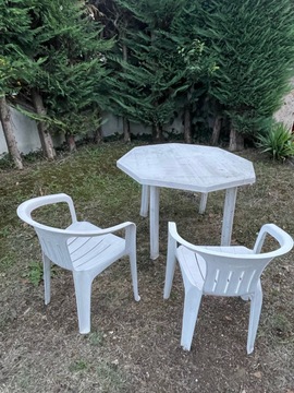 Table de jardin