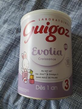 Lait Guigoz évolia 3, des 1 an