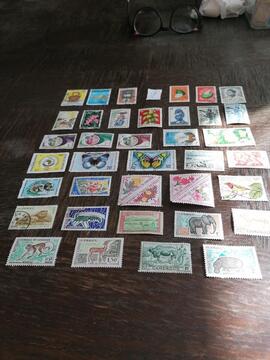 Lot de timbres