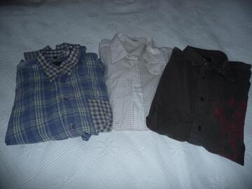 Lot de chemises homme taille XL