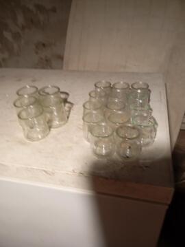 pots en verre