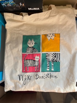 Tote bag Chat