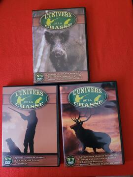 Lot de 3 DVD - L'univers de la chasse