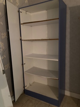 armoire bleu