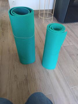 2 tapis de gym