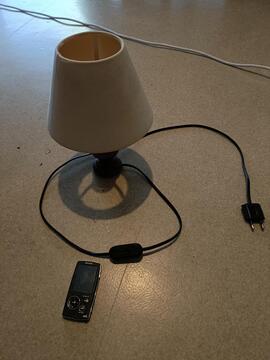 Lampe de chevet + Walkman Sony