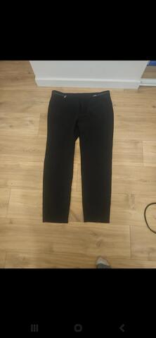 pantalon noir zara