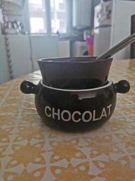 Appareil pr fondue à chocolar