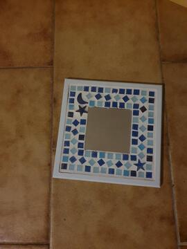 Miroir en mosaïque