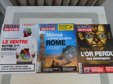 Magazines Sciences et Avenir 2012