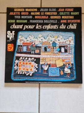 Grand disque vinyle "Chant pour les enfants du Chili"