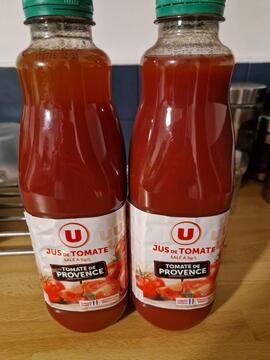 lot de 2 bouteilles jus tomate 🍅