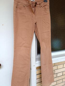 Pantalon marron clair T40