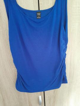 t-shirt été taille l bleu