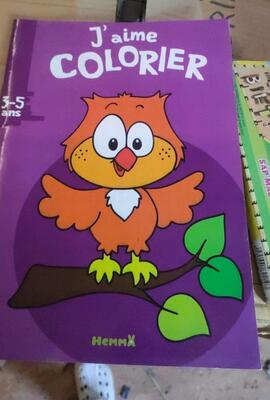 cahier coloriage