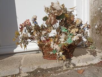 bouquet de fleurs ancien