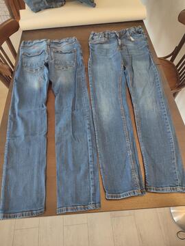 Jeans 14 ans (3 Kiabi et 1 La Halle )