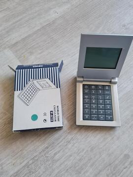 calculette à piles