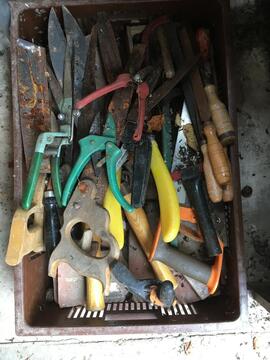 outils de jardin