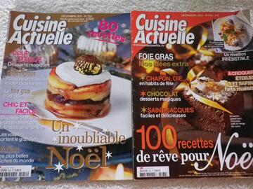 2 MAGAZINES DE CUISINE