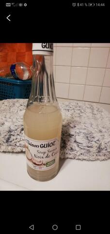 Sirop maison guiot