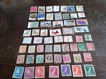 Lot de timbres