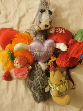 Lot peluches