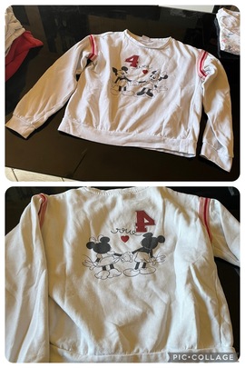 Sweat « Minnie&Mickey » ( Disney )