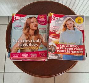 lot de magazines femme actuelle