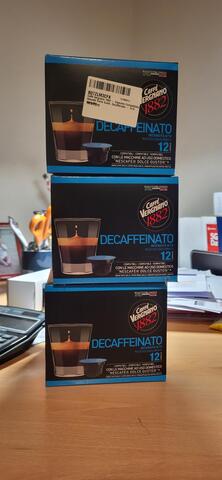 36 Capsules Café Pour machine NESCAFE DOLCE GUSTO - Vergnano décaféiné