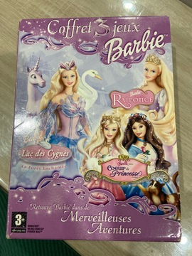 coffret 3 jeux PC Barbie