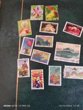 lot timbres France 2005