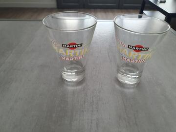 2 verres à Martini