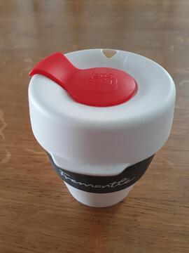 Une eco cup thermos