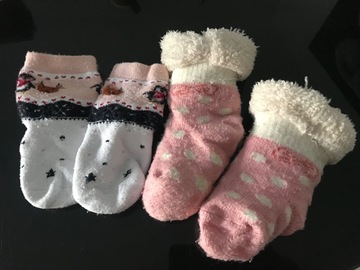 lot de 2 paires de chaussettes bébé