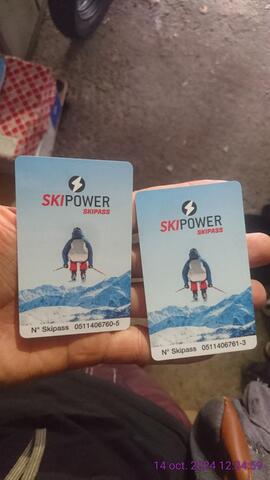 2 cartes ENFANT skipass