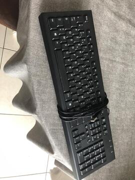 clavier azerty port USB