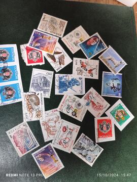 Lot timbres Monaco