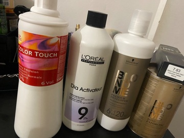 décolorant cheveux