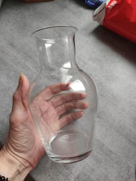 petite carafe en verre