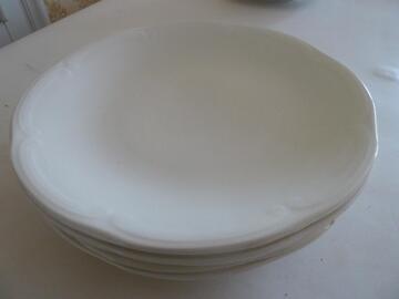 assiettes plates