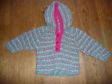 Pull avec capuche enfant - 1-2 ans et demi