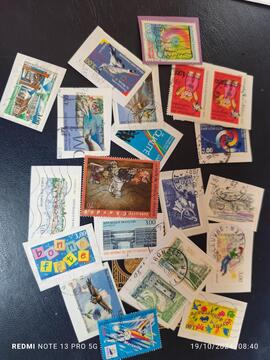 lot unique timbres Français 1997