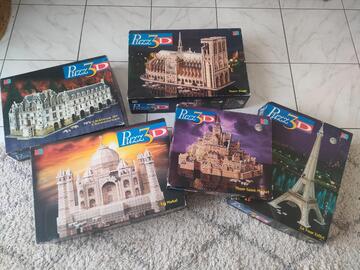 Lot de puzzles 3D