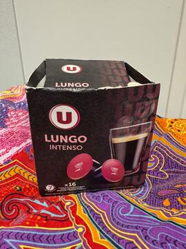 Boite U de capsules lungo Date limite 06/25