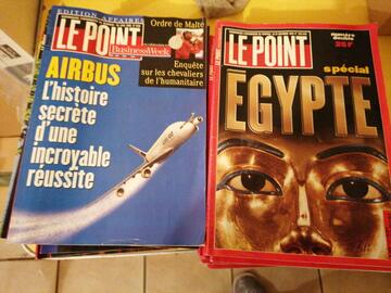 anciens magazines Le Point