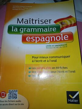 Livre Maitriser la grammaire espagnole