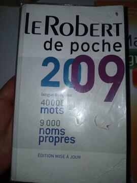 Dictionnaire le Robert de Poche 2009