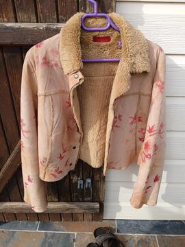 Manteau Court Beige taille 38