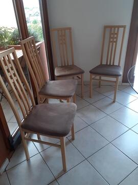 4 chaises salle à manger